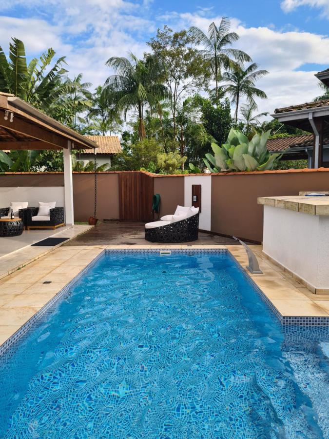 Linda Casa Em Ubatuba Condominio Fechado Eksteriør billede